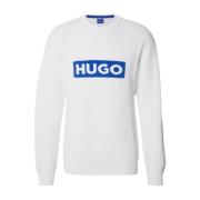 Heren Trui Seylo Hugo Boss , White , Heren