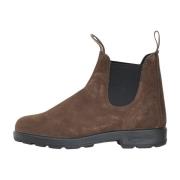 Bruine Lage Laarzen Herfst Winter Stijl Blundstone , Brown , Heren