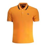 Oranje Polo Shirt Korte Mouwen La Martina , Orange , Heren