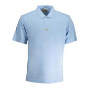 Polo Shirt Korte Mouwen Blauw Heren La Martina , Blue , Heren