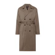 Stijlvolle Trenchcoat in Kameel Lardini , Brown , Heren