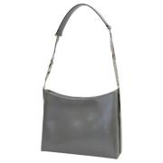 Pre-owned Leather shoulder-bags Salvatore Ferragamo Pre-owned , Gray ,...