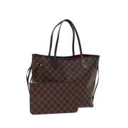 Pre-owned Canvas louis-vuitton-bags Louis Vuitton Vintage , Brown , Da...