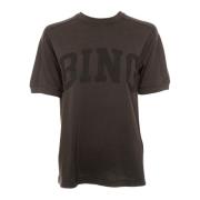 T-shirt met Raglanmouwen en Print Anine Bing , Gray , Heren