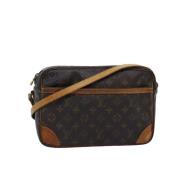 Pre-owned Canvas louis-vuitton-bags Louis Vuitton Vintage , Brown , Da...