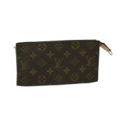 Pre-owned Canvas wallets Louis Vuitton Vintage , Brown , Dames