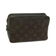 Pre-owned Canvas louis-vuitton-bags Louis Vuitton Vintage , Brown , Da...