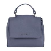 Zachte Mini Sveva Tas Orciani , Blue , Dames