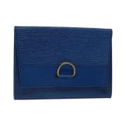 Pre-owned Leather louis-vuitton-bags Louis Vuitton Vintage , Blue , Da...