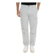 Sista-Cargo Slim-fit Cargo Broek Boss , White , Heren