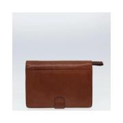 Pre-owned Leather clutches Bally Pre-owned , Brown , Dames