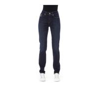 Trendy Jeans met Logoknoop Baldinini , Blue , Dames