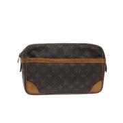 Pre-owned Canvas louis-vuitton-bags Louis Vuitton Vintage , Brown , Da...