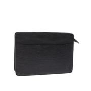 Pre-owned Leather louis-vuitton-bags Louis Vuitton Vintage , Black , D...