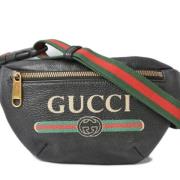 Pre-owned Leather gucci-bags Gucci Vintage , Black , Dames