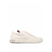 Off White Tumbled Sneakers Acne Studios , Beige , Dames