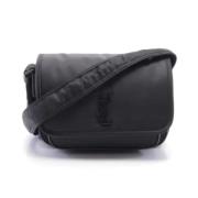 Pre-owned Leather shoulder-bags Saint Laurent Vintage , Black , Heren