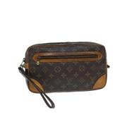 Pre-owned Canvas louis-vuitton-bags Louis Vuitton Vintage , Brown , Da...