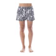 Sport Badkleding - Bedrukte Strandboxers Roberto Cavalli , Black , Her...