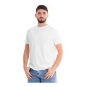 Heren Edwing T-shirt K-Way , White , Heren