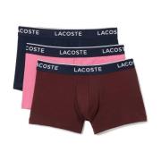 Multicolor Katoenen Stretch Boxershorts Lacoste , Multicolor , Heren