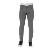 Jeans - Broek - Knoopsluiting Trussardi , Gray , Heren