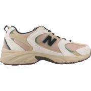 Stijlvolle Sneakers voor Mannen New Balance , Beige , Heren