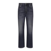 Denim Oversize Jeans Dolce & Gabbana , Blue , Heren