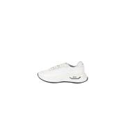 Leren Sneakers met Rubberen Zool Hugo Boss , White , Heren