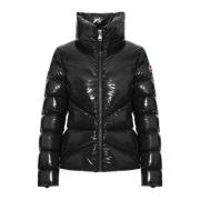 Glanzende Dames Donsjas - Zwart Colmar , Black , Dames