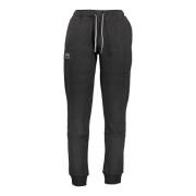 Zwarte Slim Fit Herenbroek La Martina , Black , Heren