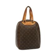 Pre-owned Canvas handbags Louis Vuitton Vintage , Brown , Dames