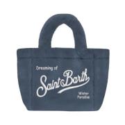 Bont Stof Colette Tas MC2 Saint Barth , Blue , Dames