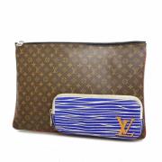 Pre-owned Canvas louis-vuitton-bags Louis Vuitton Vintage , Brown , Da...