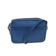 Pre-owned Leather louis-vuitton-bags Louis Vuitton Vintage , Blue , Da...