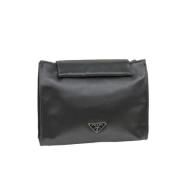 Pre-owned Satin prada-bags Prada Vintage , Black , Dames