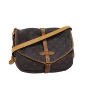 Pre-owned Canvas louis-vuitton-bags Louis Vuitton Vintage , Brown , Da...