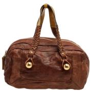 Pre-owned Leather shoulder-bags Chloé Pre-owned , Brown , Dames