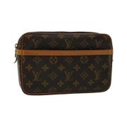 Pre-owned Canvas louis-vuitton-bags Louis Vuitton Vintage , Brown , Da...