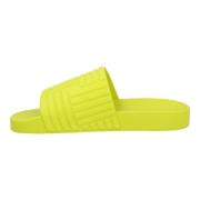 Rubber sandals Bottega Veneta , Green , Dames