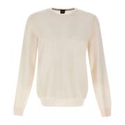 Witte Sweaters voor Heren Hugo Boss , White , Heren