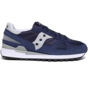 Blauwe Sneakers met Comfortabele Pasvorm Saucony , Blue , Heren