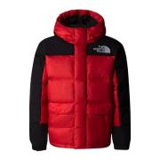 Rode Himalaya Dons Parka Jas The North Face , Red , Heren