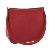 Pre-owned Leather louis-vuitton-bags Louis Vuitton Vintage , Red , Dam...