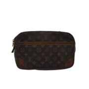 Pre-owned Canvas louis-vuitton-bags Louis Vuitton Vintage , Brown , Da...