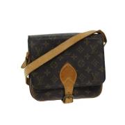 Pre-owned Canvas louis-vuitton-bags Louis Vuitton Vintage , Brown , Da...