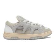 Grijze Sneakers met Italiaans vakmanschap Santha , Gray , Heren