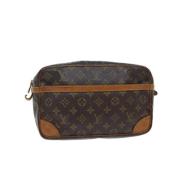 Pre-owned Canvas louis-vuitton-bags Louis Vuitton Vintage , Brown , Da...