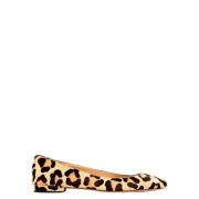 Haircalf Ronde Neus Balletflats Francesco Russo , Brown , Dames