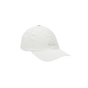 Katoenen Twill Hoed in Wit 424 , White , Unisex